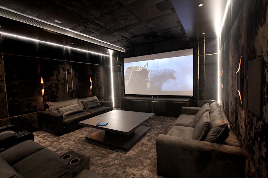 Home Theater Project in Malibu